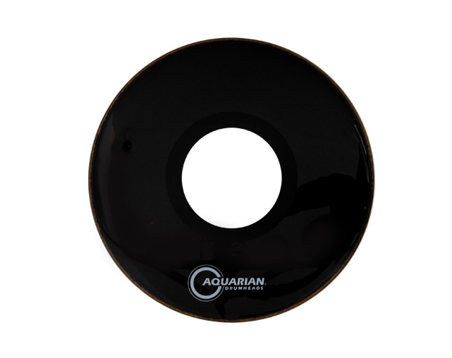 Parche para Bombo 20" Aquarian PTCC20BK 7" Center Hole Black