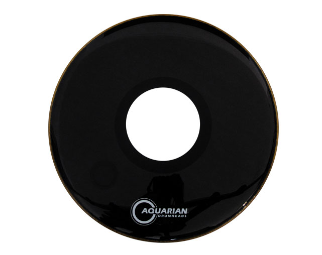 Pele Bombo 22" Aquarian PTCC22BK 7"Center Hole Black