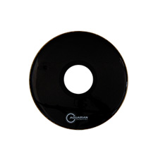 Aquarian PTCC24BK 7"Center Hole Black 24" Bass Drum head