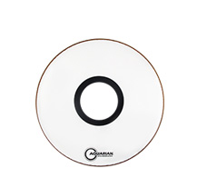 Aquarian PTCC24W 7"Center Hole White 24" Bass Drum head