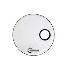 Pele Bombo 20" Aquarian SMPTCC20W 4 3/4" Off Set Hole White