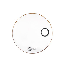 Parche para Bombo 26" Aquarian SMPTCC26W 4 3/4" Off Set Hole White