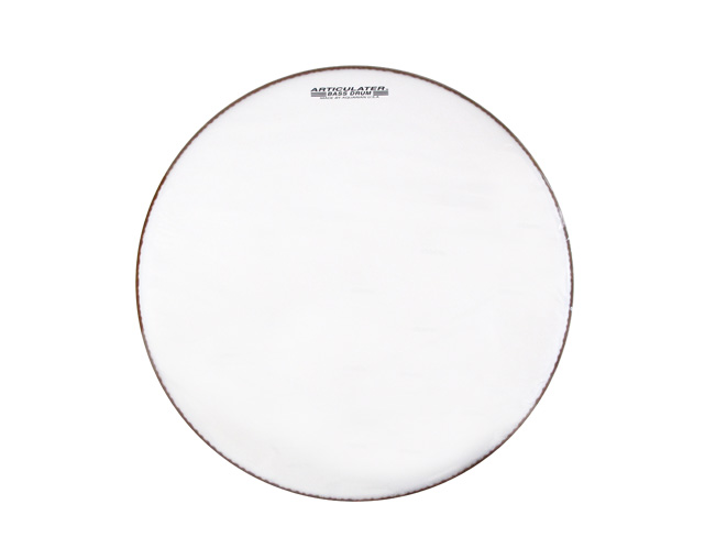 Aquarian MAB30W Articulator White 30" March Bass Drum head