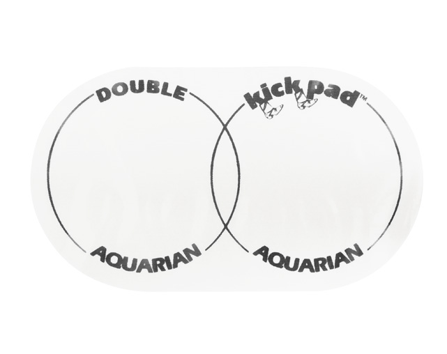Pad de bombo Aquarian DKP2 para pedal duplo