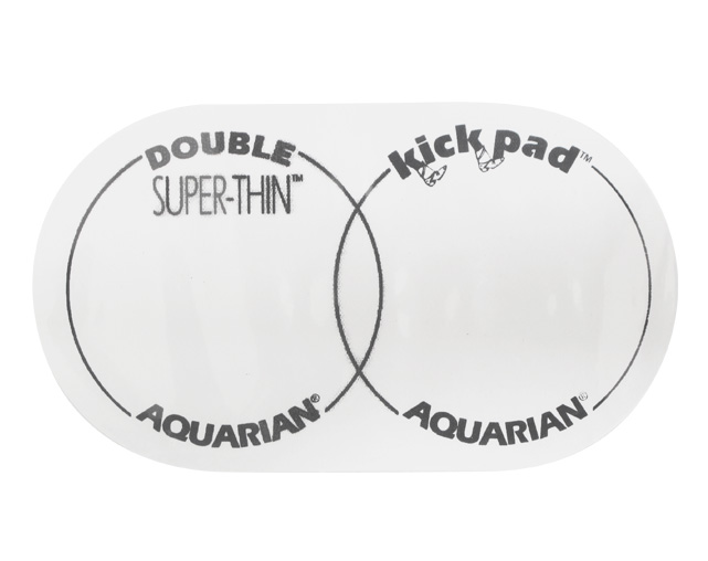 Aquarian STKP2 Super Thin for Double Pedal drum Pad