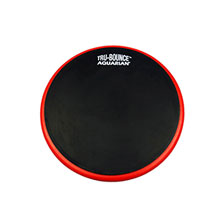 Aquarian TBP12 Black / Red 12" Tru-Bounce practice pad