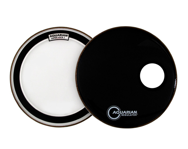 Pele Bombo 18" Aquarian SKP18BK SkI+RsmBK+Dkp2 pack