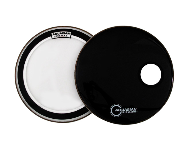 Pele Bombo 20" Aquarian SKP20BK SkI+RsmBK+Dkp2 pack