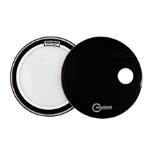Aquarian SKP22BK SkI+RsmBK+Dkp2 pack 22" Bass Drum head