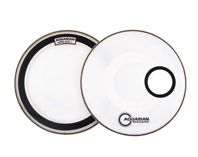 Aquarian SKP18WT SkI+RsmWT+Dkp2 pack 18" Bass Drum head