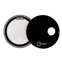 Aquarian SKP18BK SKII+RsmBK+Dkp2 pack 18" Bass Drum head