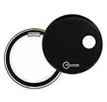 Aquarian SKP20BK SKII+RsmBK+Dkp2 pack 20" Bass Drum head