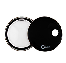 Aquarian SKP22BK SKII+RsmBK+Dkp2 pack 22" Bass Drum head