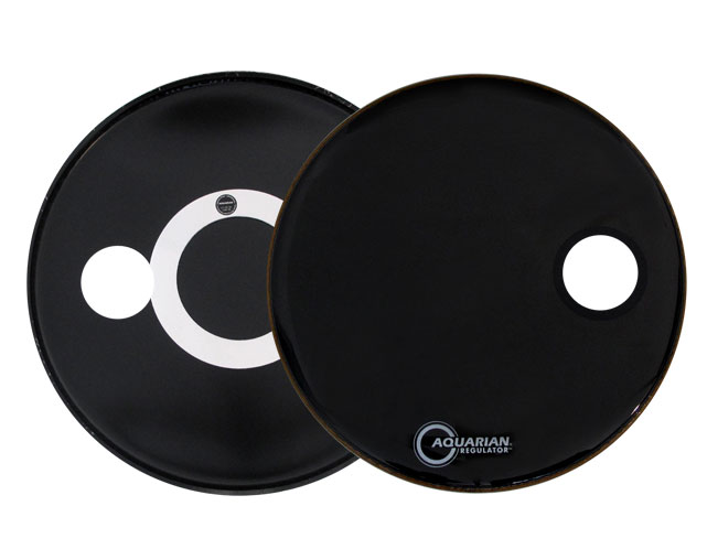 Pele Bombo 24" Aquarian SKP24BK SKII+RsmBK+Dkp2 pack