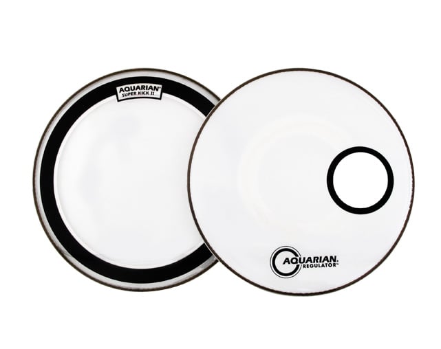 Pele Bombo 18" Aquarian SKP18WT SkII+RsmWT+Dkp2 pack