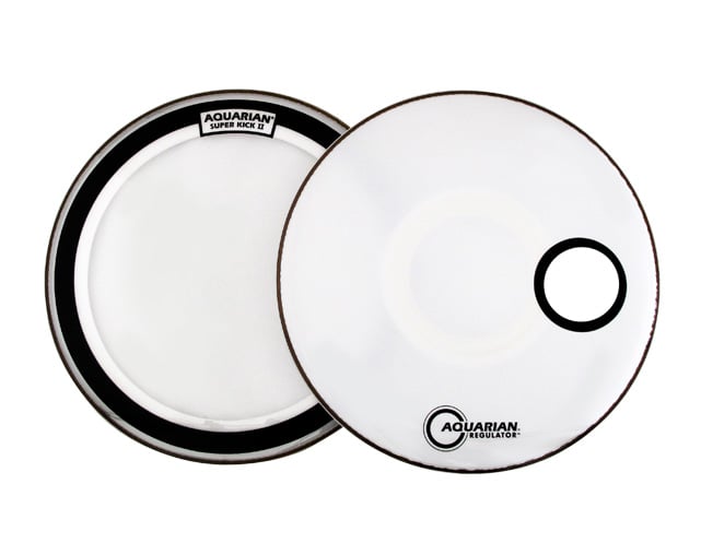 Peles Bombo 22" Aquarian SKP22WT SkII+RsmWT+Dkp Pack 2