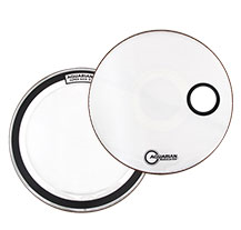 Aquarian SKP24WT SkII+RsmWT+Dkp 24" 2 Pack Bass Drum heads