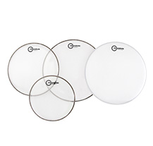 Aquarian RSP2A Response2 Fusion Clear pack drum heads