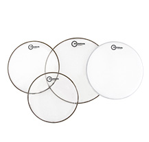 Aquarian RSP2B Response2 Standard Clear pack drum heads