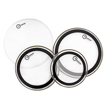 Aquarian PFA PerformanceII Fusion Clear pack drum heads