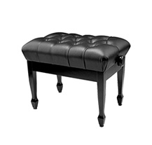 Ludi BC25 Concerto Black Piano Bench