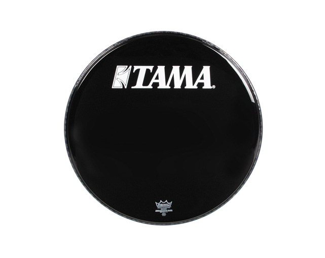 Tama BK20BMWS Logo Black 20" Bass Drum Head