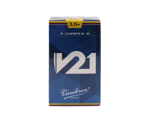Vandoren V21 3.5+ 10-Un Clarinet Reed Bb