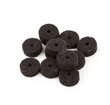 Fender Strap Button Felt Washers Black