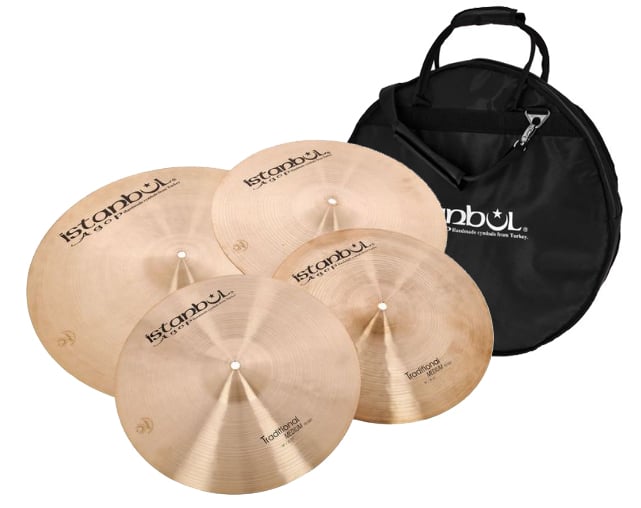 Istanbul Agop Traditional 14HH/16CR/20RD Cymbal Set