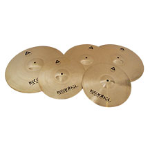 Istanbul Agop Xist Set4 Bril 14HH/16CR/18CR/20RD+Case Cymbal Set