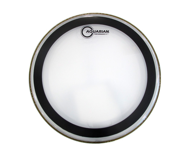 Aquarian PF13 Performance II Clear 13" Tom Head