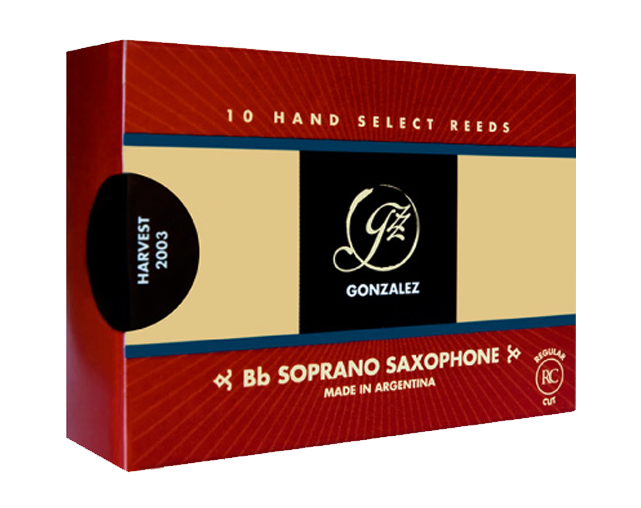 Palheta Sax Soprano Gonzalez RC 1.5