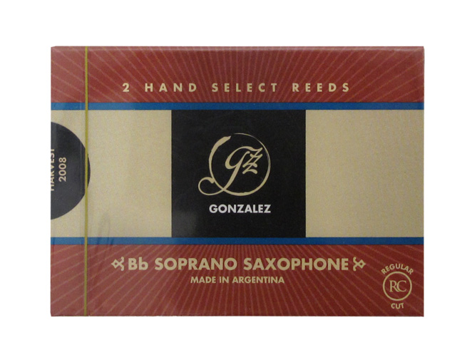Palheta Sax Soprano Gonzalez RC 3.5