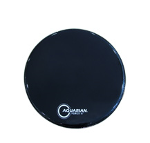 Aquarian FR20BK Force II 20" Black Bass Drum head