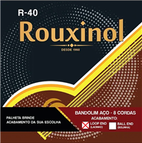 Rouxinol R40 loop end 010-037 Mandolin String Set