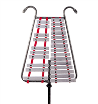 Musser M2040 2 A5-A7 Lightweight Marching Lyra