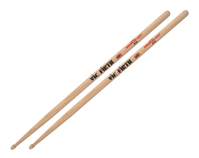 Vic Firth AJ5 American Jazz Wood Tip Drumsticks (Pair)