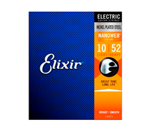 Elixir 12077 Nanoweb Coated 010-052 Electric guitar strings