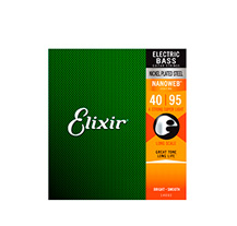 Elixir 14002 Nanoweb Coated 040-095 Bass Guitar Strings