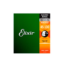 Elixir 14202 Nanoweb Coated 5-String 045-130 Bass Guitar Strings