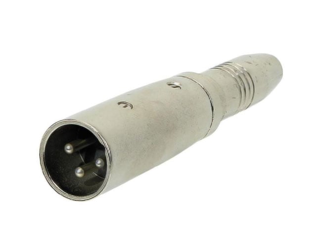 Alpha Audio 191612 XLR M/Jack F stereo Adapter Plug