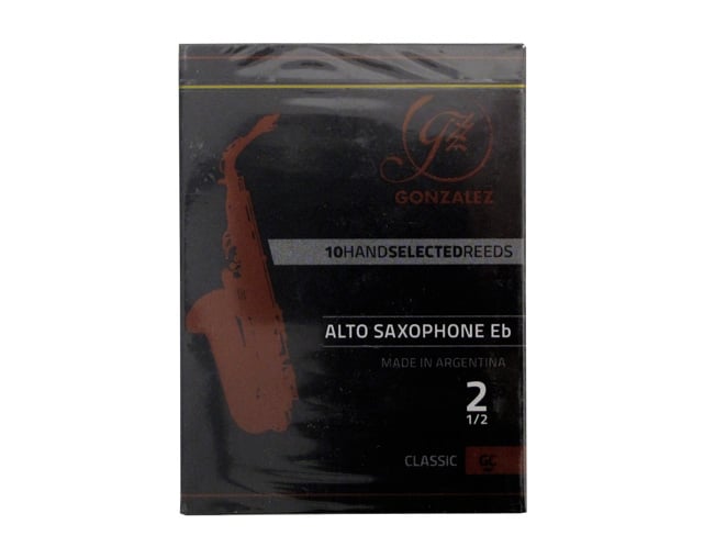 Palheta Sax Alto Gonzalez Classic 2.5