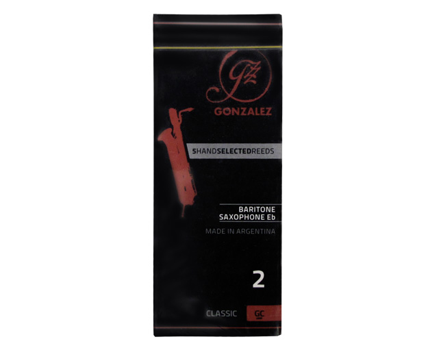 Palheta Sax Baritono Gonzalez Classic 2.0
