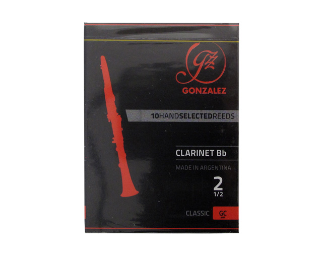 Gonzalez Classic 2.5 Clarinet Reed Bb