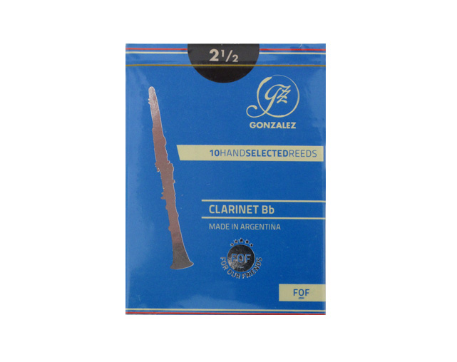 Gonzalez FOF 2.5 Bb Clarinet Reed
