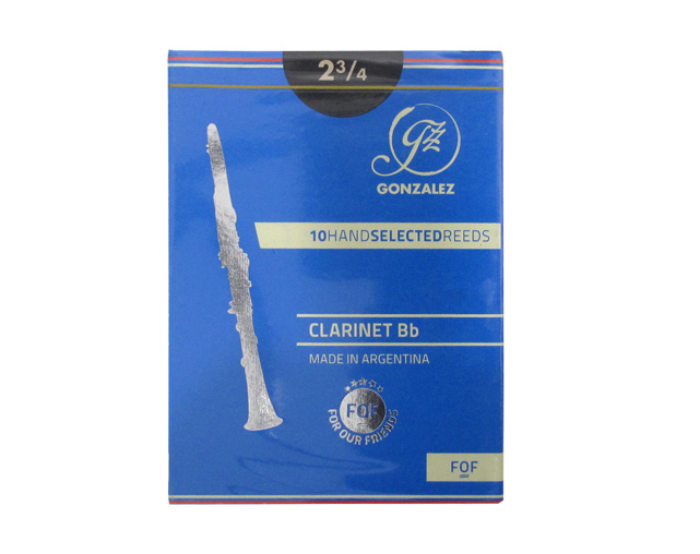 Gonzalez FOF 2.75 Bb Clarinet Reed