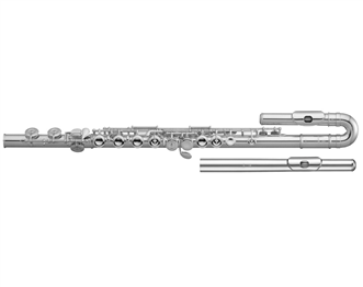 Pearl Quantz PF-505 EUS Flute - Silver | Ludimusic