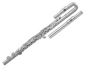 Pearl Quantz PF-505 EUS Flute - Silver | Ludimusic