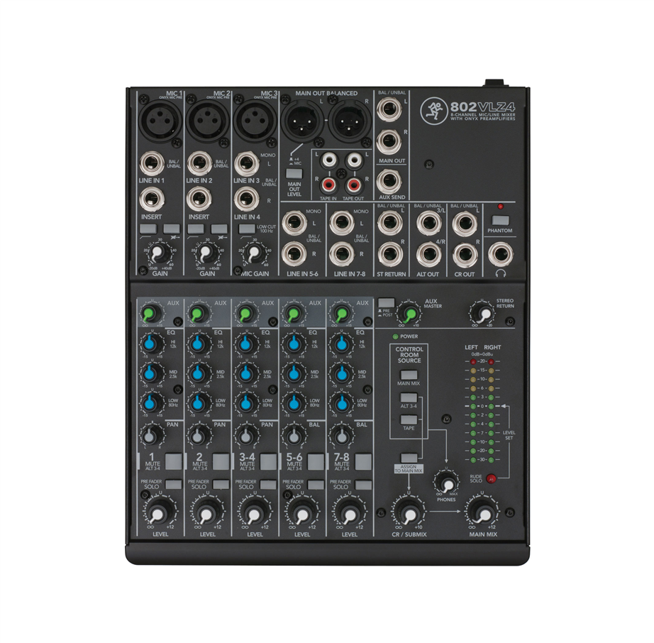 Mackie 802VLZ4 Mixer without Effects