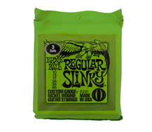 Ernie Ball 3221 010-046 3 Pack Electric guitar strings